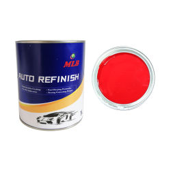 Liquid Finish Coat Heat Resistant Paint Transparent Auto Refinish