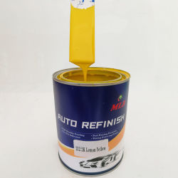 Acrylic Automotive 2K Lemon Yellow Good Coverage Auto Refinish