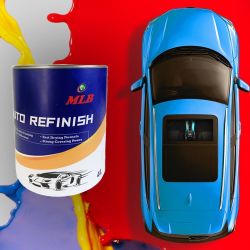 Auto Refinish 2K Lake Blue Car Paint Coating