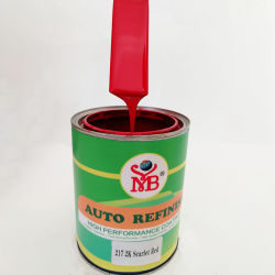 Performance 2K Scarlet Red Automotive Paint Preparation