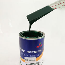 Super Fast Drying 2K Golden Green Colors Automotive Paint