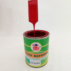 Wholesale High Quality Car 2K Red Paint Booth